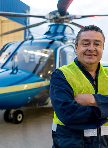 Oregon Helicopter Service Worker